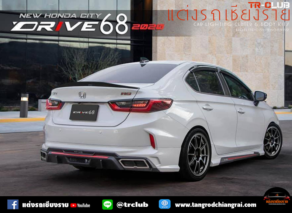 ชุดแต่งรอบคัน DRIVE 68 รุ่น RS CITY 2020
