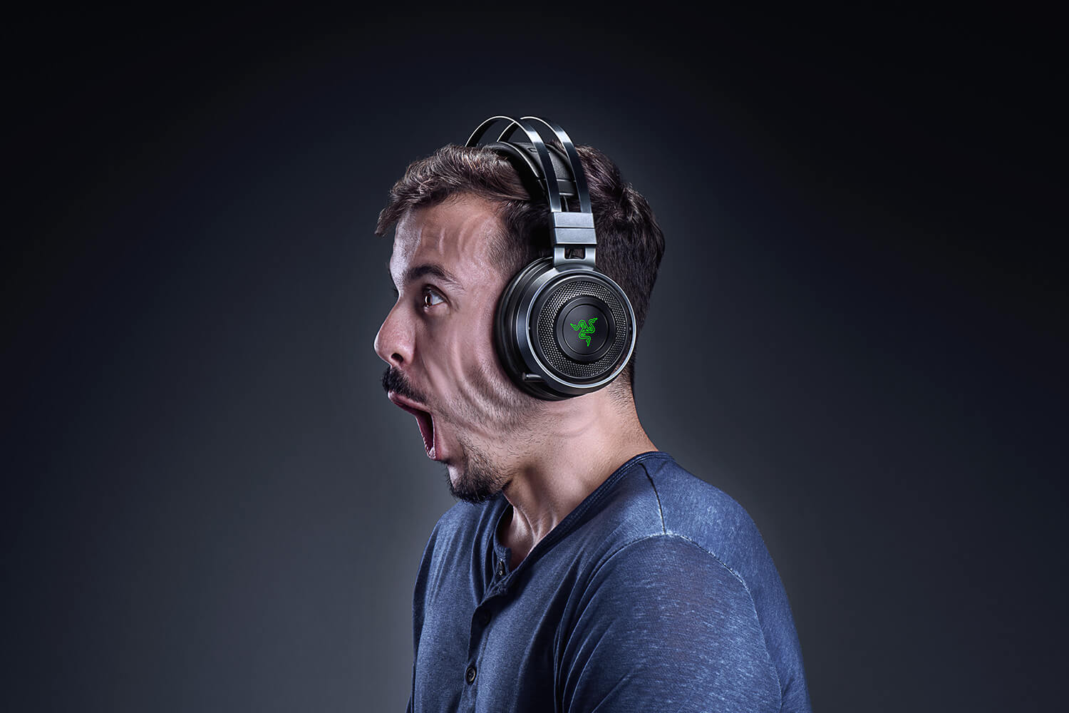 Razer Nari Ultimate - Wireless Gaming Headset with HyperSens รับประกันซินเน็ค