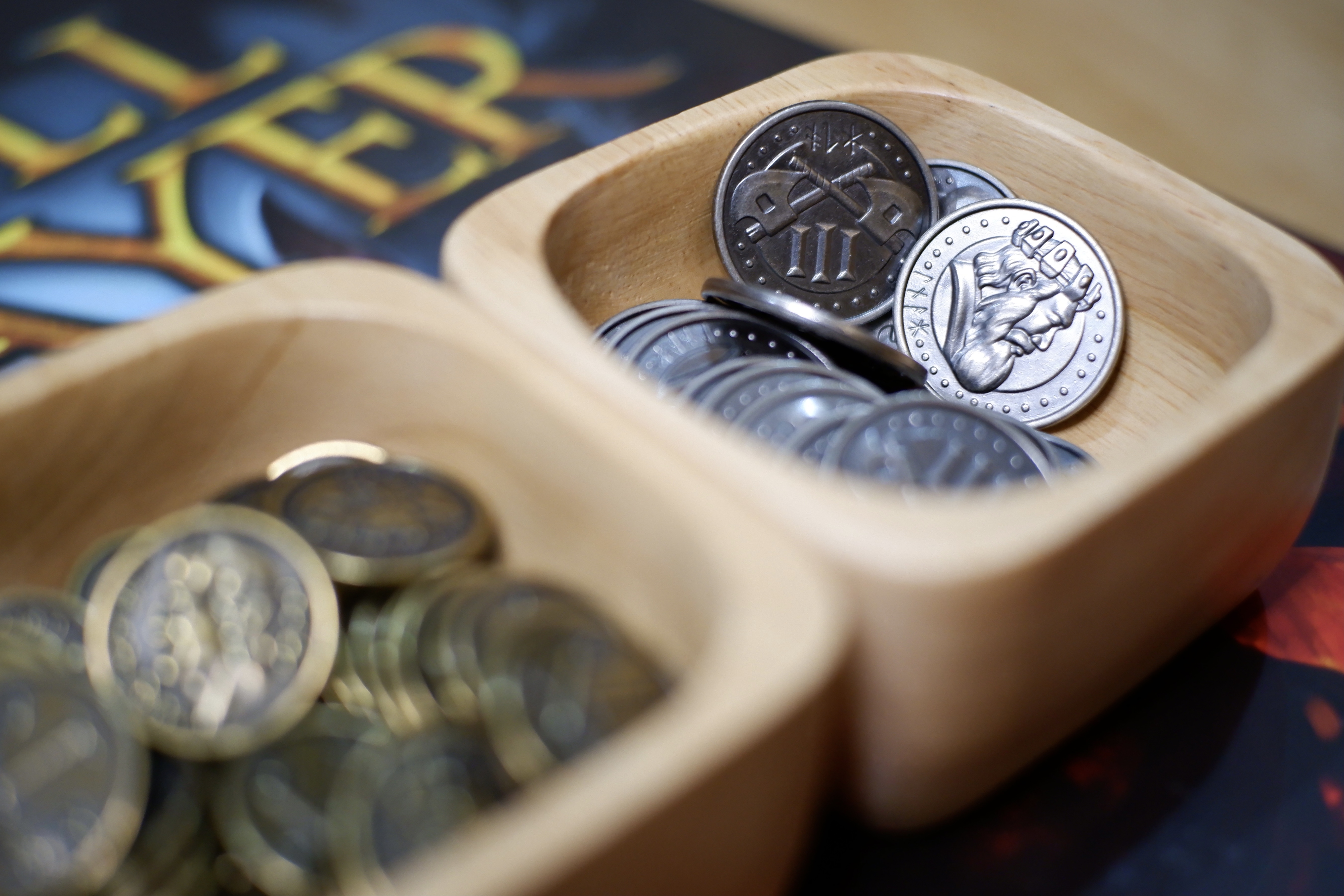 Roll Player Custom Metal Coin Set เหรียญเหล็ก- อุปกรณ์เสริม
