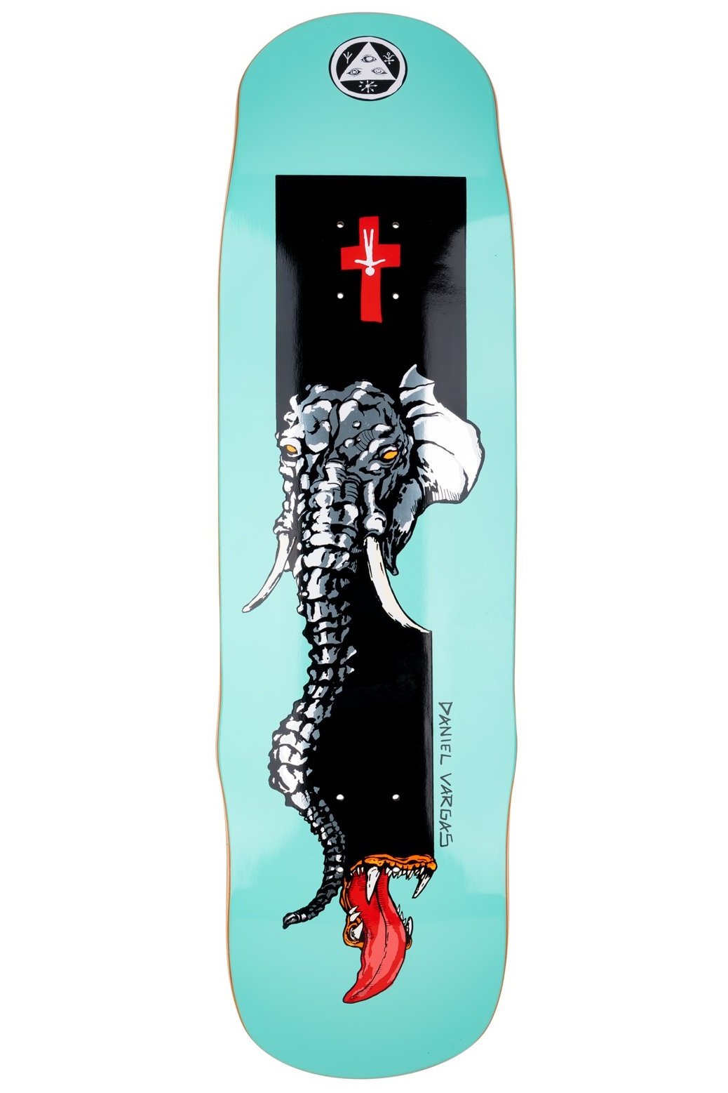 WELCOME DANIEL VARGAS TUSK ON EFFIGY DECK 8.8"x 32.25"
