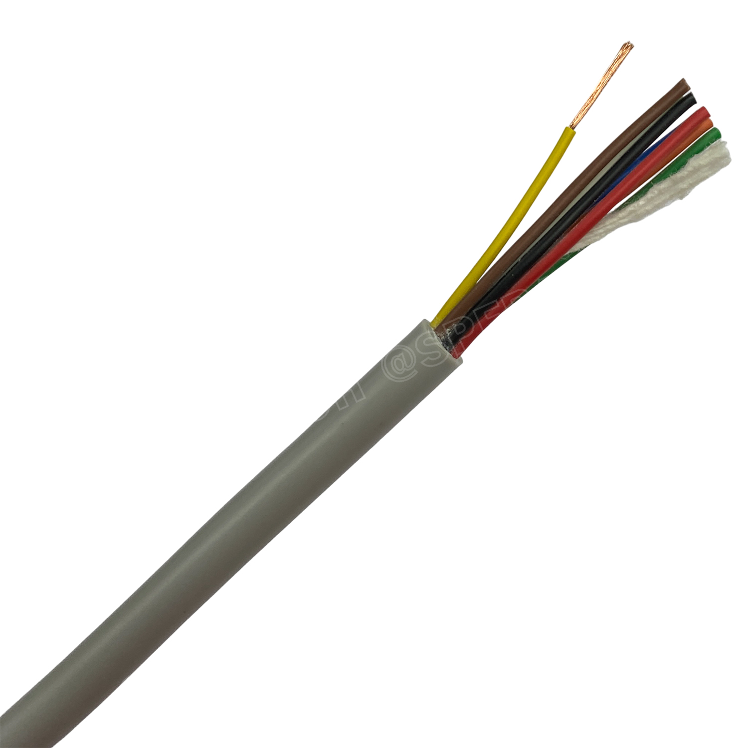 [ 100 เมตร ] SJK 8C x 0.3 Sq.mm. สายมัลติคอร์ 8 คอร์ Multicore Cable สาย AV Control Cable SJK สาย คอนโทรล 0.3 sq.mm. Multi Core Cable 0.3mm² Control Signal Power Control Cable Control Wire สายคอนโทรล สายมัลติคอ สายสัญญาณ สายคอนโทรล เบอร์ 0.3 มม²