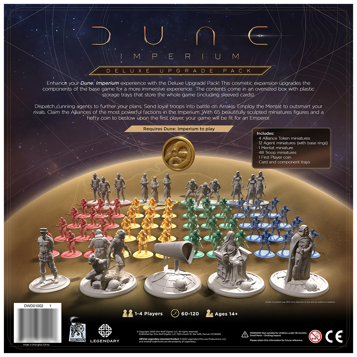 (Pre-Order) Dune Imperium: Deluxe Upgrade Pack