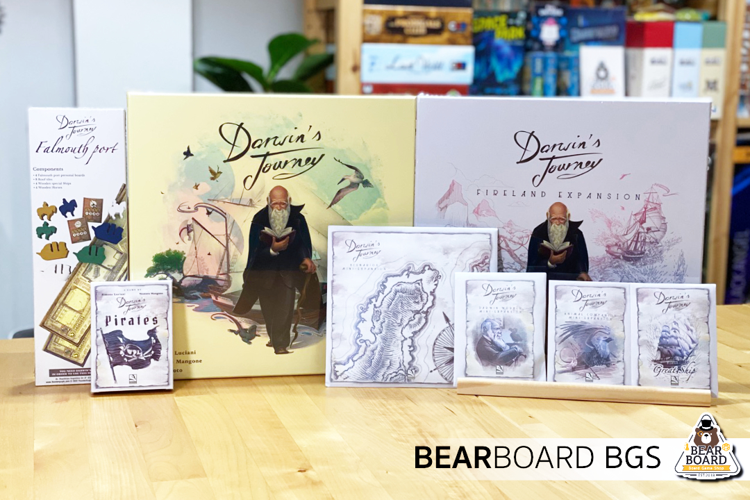 Darwin's Journey + all expansion บอร์ดเกม ของแท้