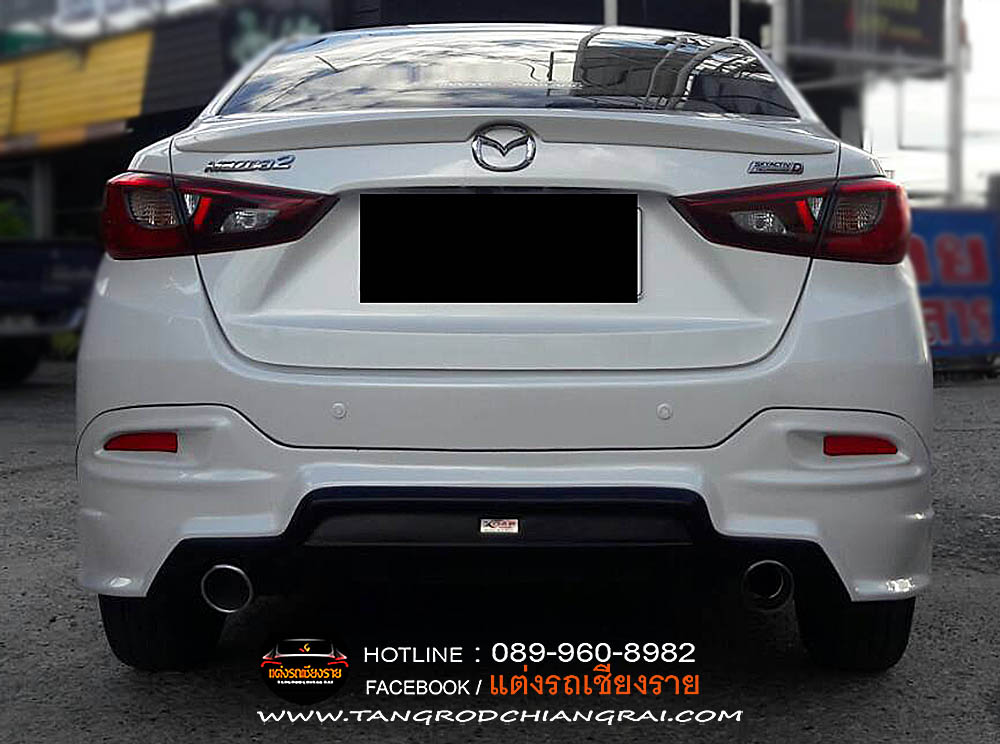 ชุดแต่งรอบคัน SPORT RACING MAZDA 2 4 ประตู SKY ACTIVE 2015-2019