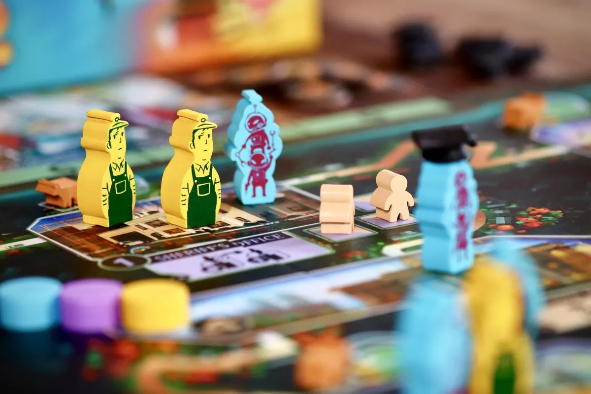 SILOS: Secret InterLopers from Outer Space! และส่วนเสริม Crop Circles Module บอร์ดเกม ของแท้