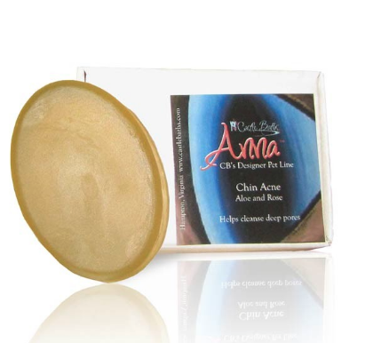 สบู่ขจัดสิวเสี้ยนที่คางแมว (Cat Chin Acne Soap Bar) ของ Anna Purrinlot แถมฟรี!! กล่องสบู่