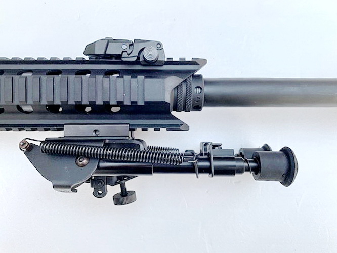 ขาทราย Bipod+Adaptor 6-9" สำหรับใส่ picatiny 21 mm.