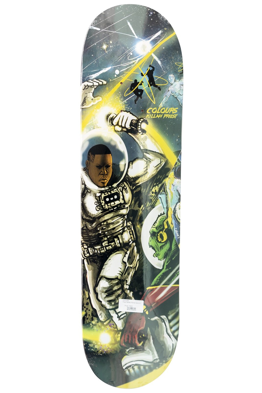 Colours ODB Killah Priest Planet of the Gods Skateboard Deck 8"