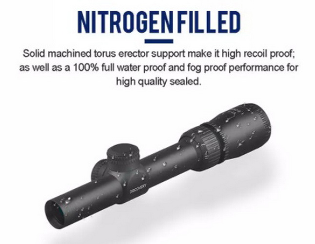 กล้องคุณภาพสูง Discovery VT-1 1.5-5X20 30mm Tube Diameter