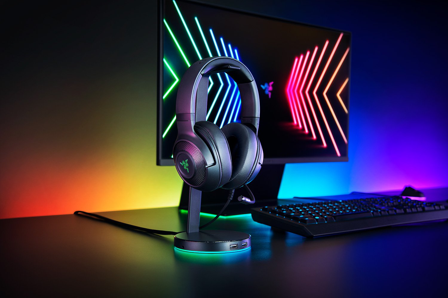 หูฟัง Razer Kraken V3 X Wired USB Gaming Headset ประกันซินเน็ค