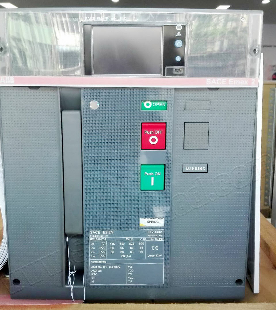 แอร์เซอร์กิต Air circuit Breaker SAGE Emax2 / CT, UVT, ShuntTrip (ABB) / E series, AE series, CT, UVT 30-SSB