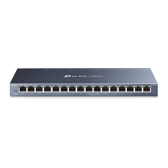 TP-LINK TL-SG116 16-Port 10/100/1000Mbps Gigabit Desktop Switch รับประกันศูนย์ไทย