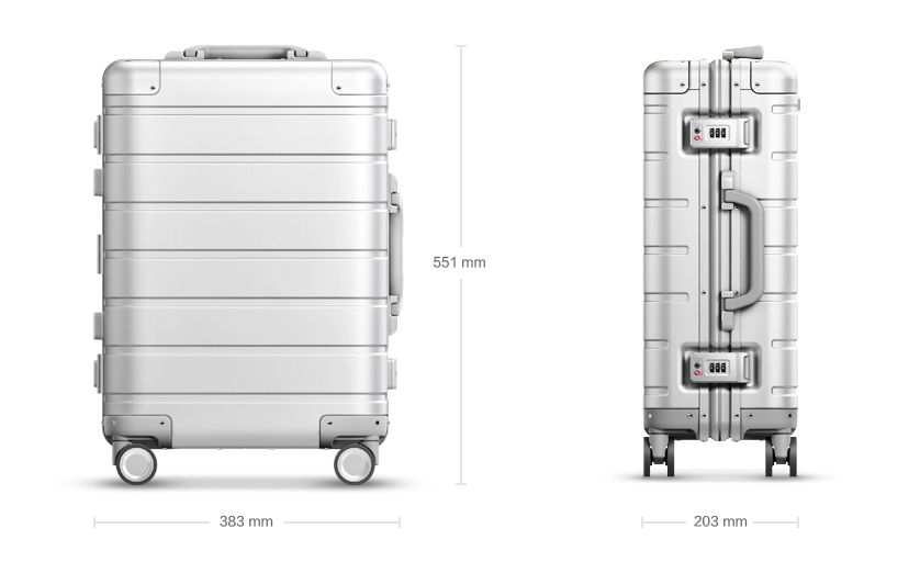Xiaomi Metal Carry-on Luggage 20" ประกันศูนย์ไทย 1 ปี