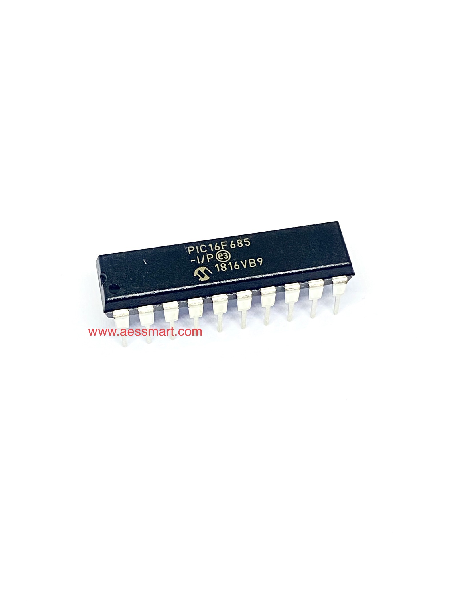 PIC16F685-I/P:IC 8bit CMOS Flash MCU 20Mhz,7Kbytes