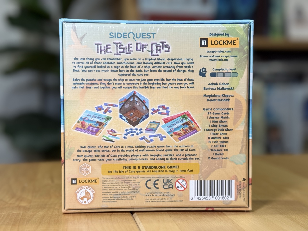 Side Quest: The Isle of Cats – บอร์ดเกมของแท้