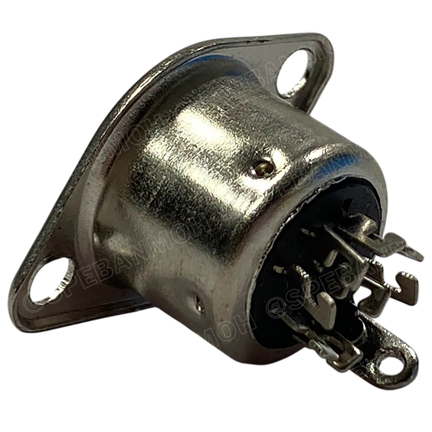 [ 1 ชิ้น ] DIN-JM-8P ปลั๊ก DIN เมียติดแท่น 8ขา แจ็คตัวเมีย Female DIN Connector 8Pin Socket ซ็อกเก็ต ปลั๊กแจ็คเชื่อมต่อ ปลั๊กดิน Din Plug 8P แจ็คเยอรมัน ปลั๊กไมค์ประชุม MIDI Power Source Plug Audio AV Connector อะแดปเตอร์