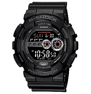 CASIO G-SHOCK รุ่น GD-100-1BDR สีดำ สินค้าของเเท้ รับประกันศูนย์ CMG