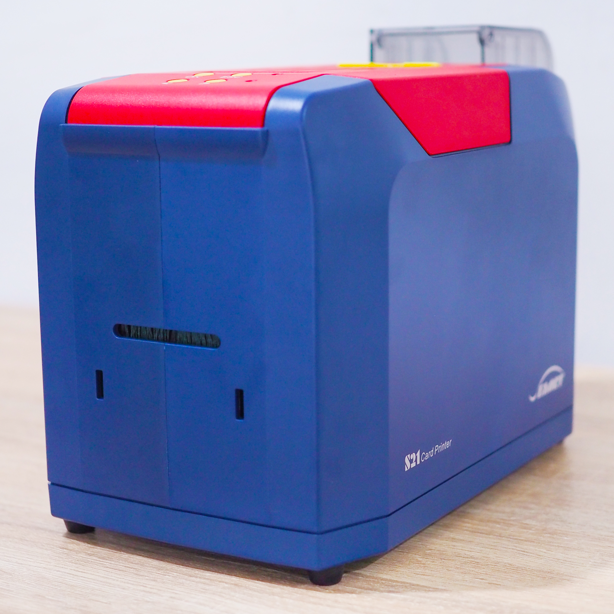 เครื่องพิมพ์บัตรพลาสติก เครื่องพิมพ์บัตรพนักงาน บัตรข้าราชการ บัตรประจำตัว บัตรนักเรียน Card printer Thermal dye-sublimation direct to card Seaory S21