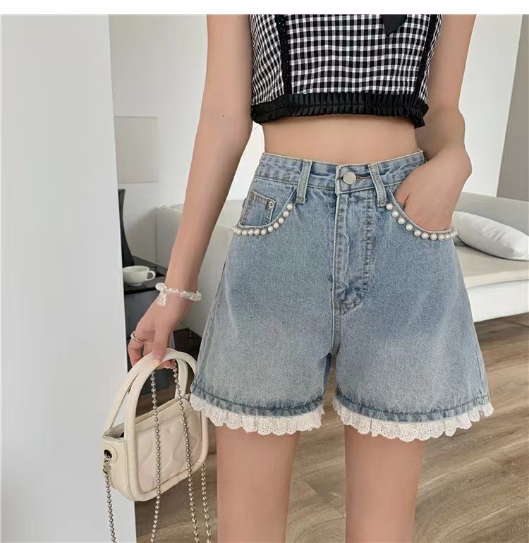 Heny jeans short กางเกงยีนส์ขาสั้นขช