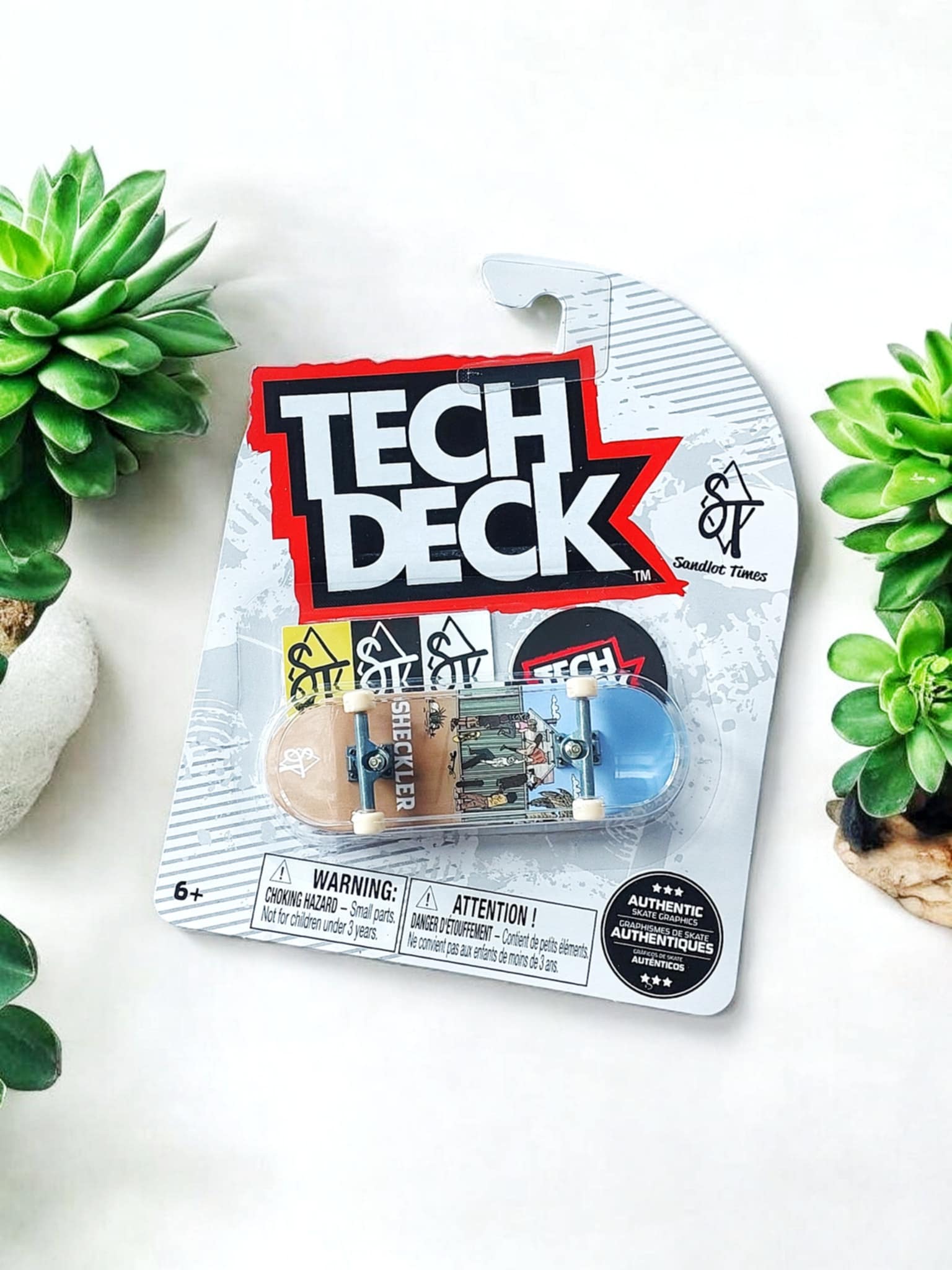 TECH Deck Fingerboard Sandlot times Hopping Fences Sheckler Pro