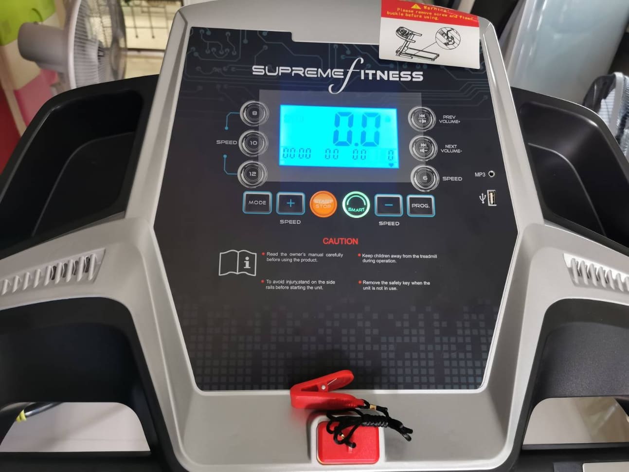 ลู่วิ่งไฟฟ้า Supreme Fitness D100 / 3 HPP