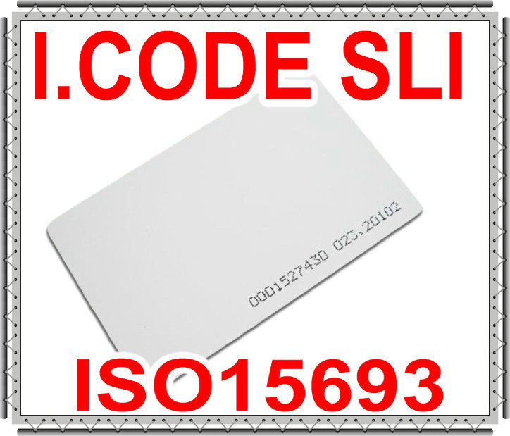 ERFC008 : I Code SLI 13.56Mhz 128Byte Tag card