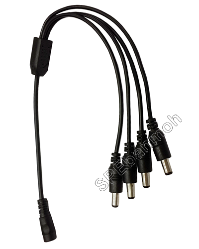 สายแยก DC 1 ออก 4 DC-1-4 5 ขนาด 5.5x2.1