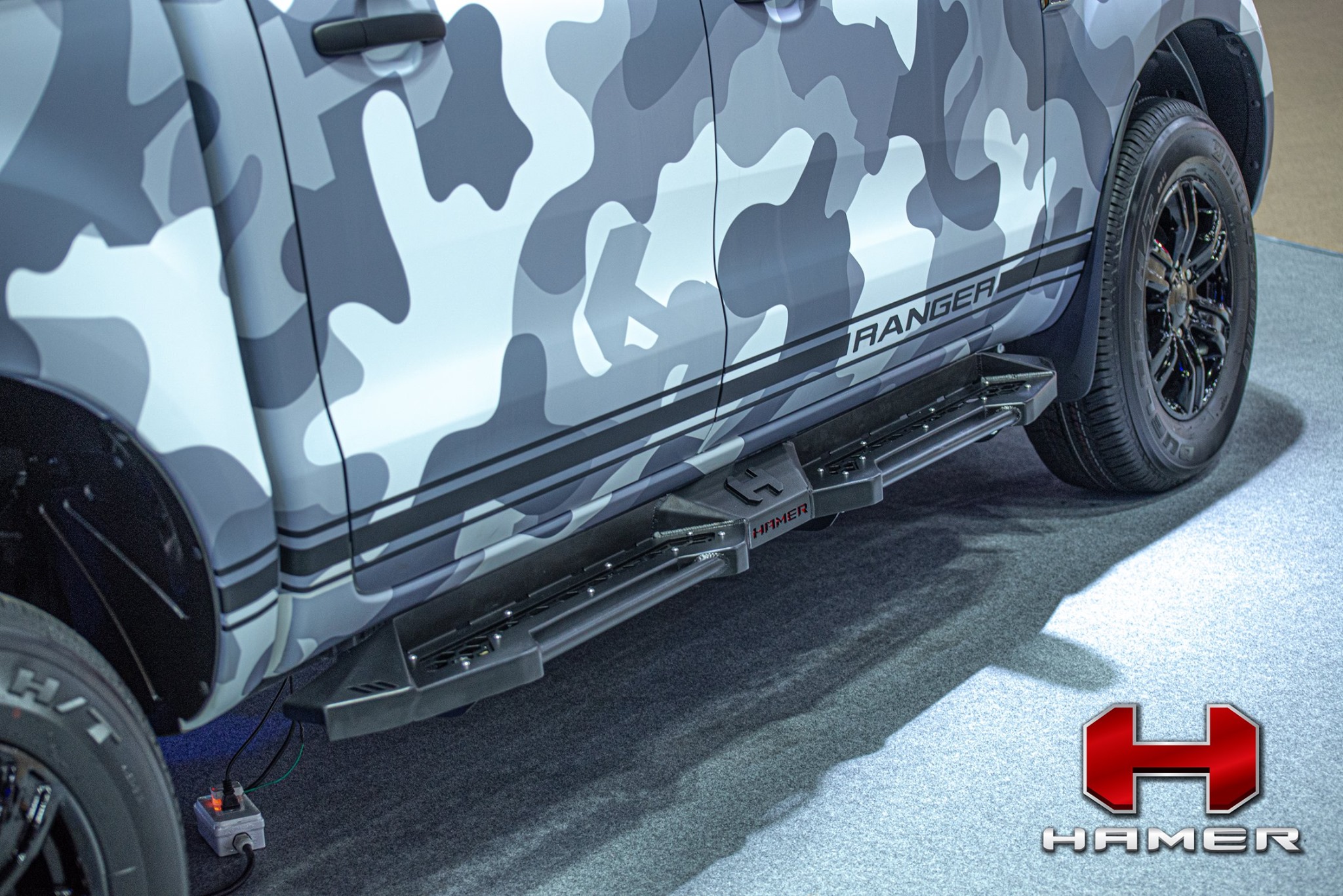 บันไดข้าง HAMER THE SHADOW Ford Ranger 2015-2021