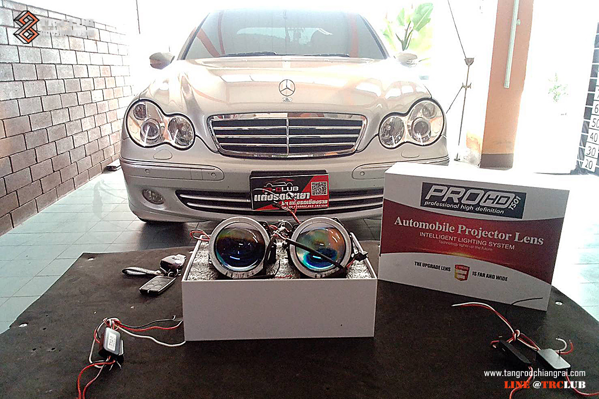 ไฟหน้าโปรเจคเตอร์ LED TS01 ( BI BEAM LED )