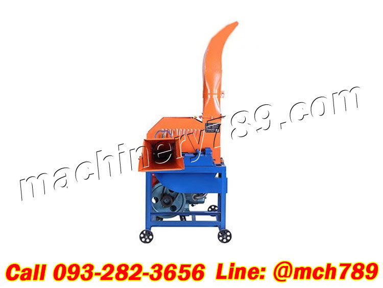 เครื่องสับหญ้าอเนกประสงค์ กำลังผลิต1.5-3.5 ตัน/ชม. เครื่องสับหญ้าเนเปียร์ เครื่องย่อยทางมะพร้าว เครื่องสับย่อยอเนกประสงค์ เครื่องสับต้นข้าวโพด เครื่องสับต้นอ้อย Mini Feed Grain Straw Grinder Mill / Grass Grinding Machine