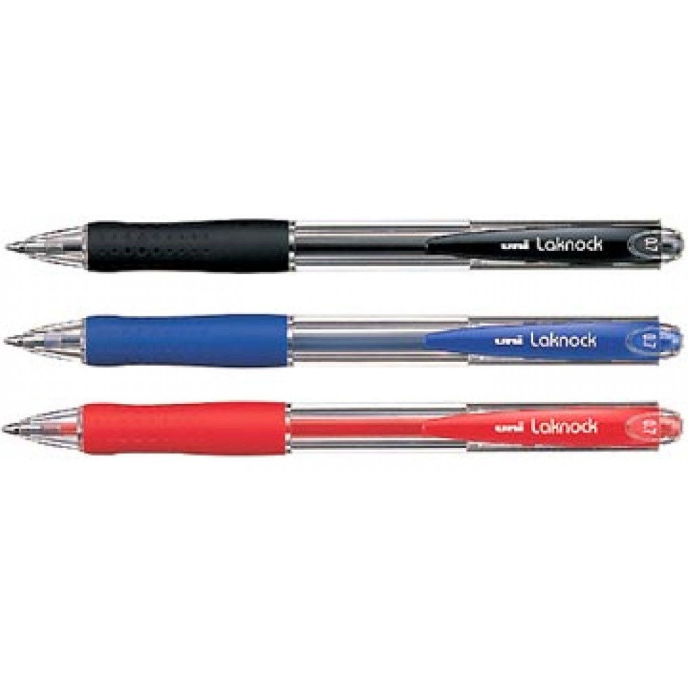 ปากกาลูกลื่น Uni laknock รุ่น SN-100หัว 0.5 , 0.7 , 1.0 ,1.4 mm