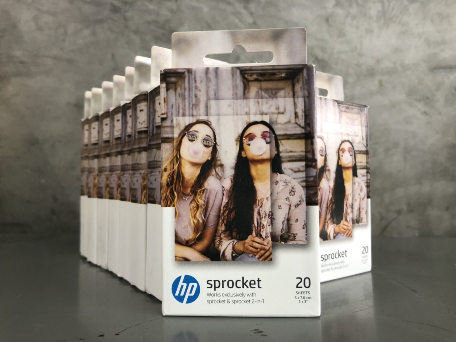 HP ZINK 2X3" 20SHEET PHOTO PAPER (1PF35A) แท้ศูนย์ไทย