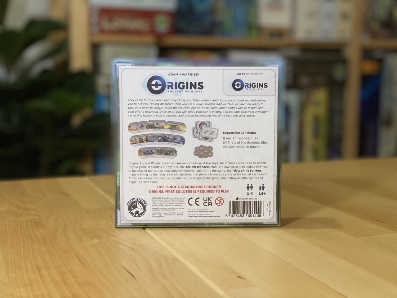 Origins: Ancient Wonders ภาคเสริมบอร์ดเกม ของแท้