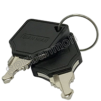 GQ19-KJ11 สวิทช์กุญแจ (Key Metal Switch) ON-OFF 5A 250VAC
