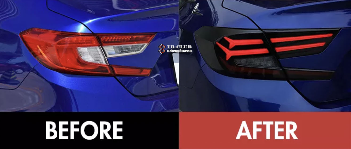 ไฟท้าย โคมไฟท้าย Accord G10 Full LED V.2 (โคมดำ)