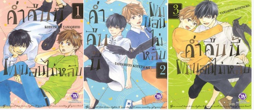 ค่ำคืนนี้ผมนอนไม่หลับ 3 เล่มจบ : Kotetsuko Yamamoto