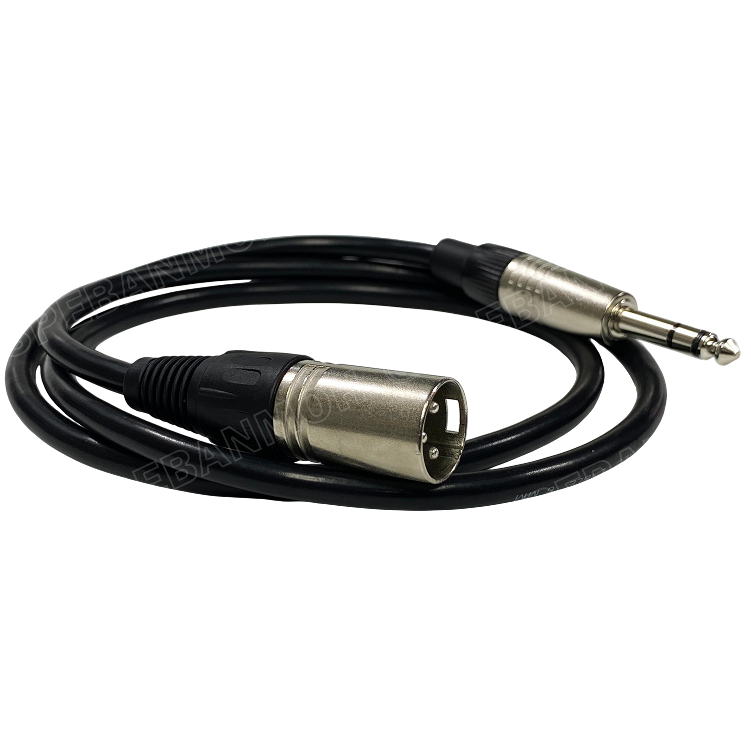 [ 1 เส้น ] SSF-ST-MIC-XLR-M สายสัญญาณ ไมค์ สเตอริโอ ออก XLR ผู้ สายสัญญาณ 6.35mm Stereo to XLR Male Cable TRS to XLR 1/4" สาย PHONE STEREO แคนนอน สายไมค์สเตอริโอ สายแจ็คไมค์สเตอริโอ สายสัญญาณสำเร็จรูป Shield Stereo Cable ลวด CCAM