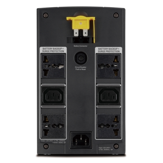 APC Back-UPS AVR Universal and IEC Sockets เครื่องสำรองไฟ 550 Watts / 1.1kVA รุ่น BX1100LI-MS ประกัน 2 ปี