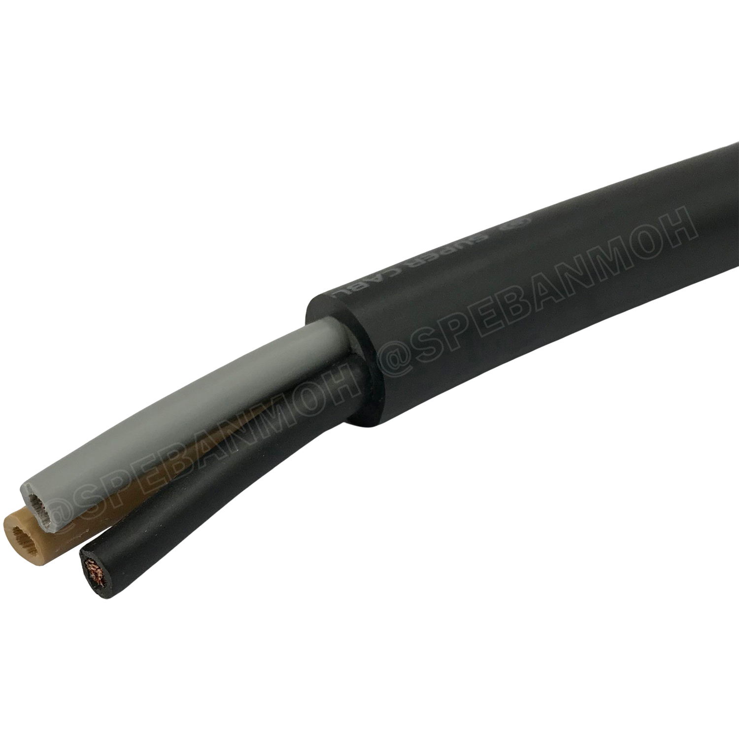 [ 100 เมตร ] VCT 3X10.0 สายคอนโทรลเมน สายอ่อน 3Cx10 mm2 Flexible annealed copper สายไฟเดินเมน 3คอร์ 10 sq.mm VCT 3C VCT 3คอร์ 10มิล สายไฟบ้าน VCT 3C X 10.0 สายVCT สายไฟเมน สายไฟบ้าน สายปลั๊ก VCT AC Power Cable สายพาวเวอร์ สายดำ VCT Cable สายไฟ วีซีที