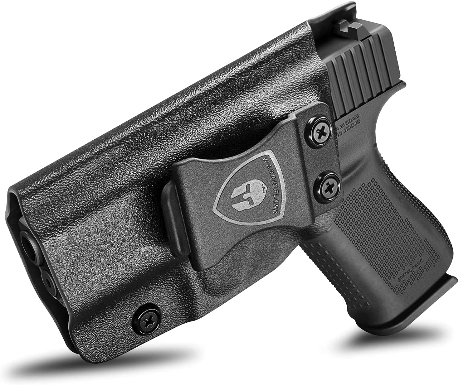 ซองพกใน Glock 43 IWB Kydex Holster, Kydex/Metal Belt Cilp, Fit Glock 43 / Glock 43X Pistol - Not Fit MOS, Right Hand USA WARRIORLAND holster ส่งจากประเทศไทย