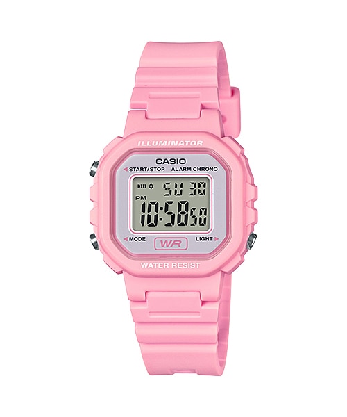 CASIO Standard รุ่น LA-20WH-4A1DF สีชมพู เรือนเล็ก สินค้าของเเท้ รับประกันศูนย์ CMG