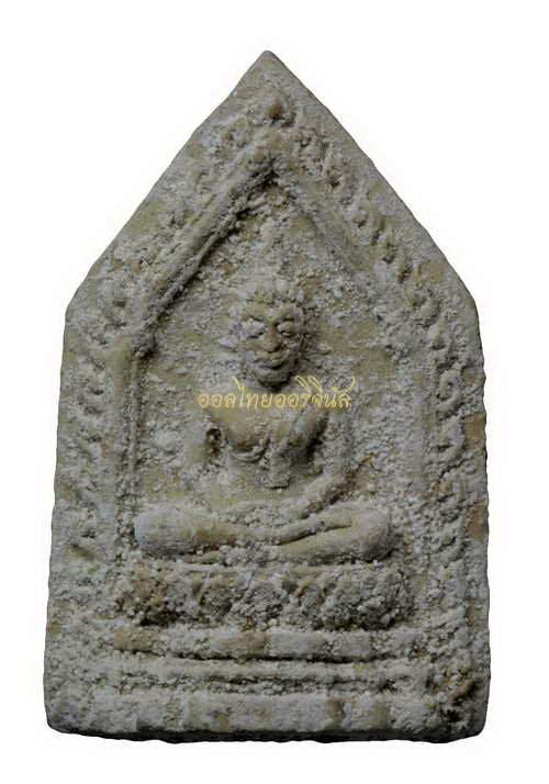 พระหลวงพ่อโสธร พิมพ์ห้าเหลี่ยม วัดพิกุลเงิน เนื้อผง นนทบุรี 65010947