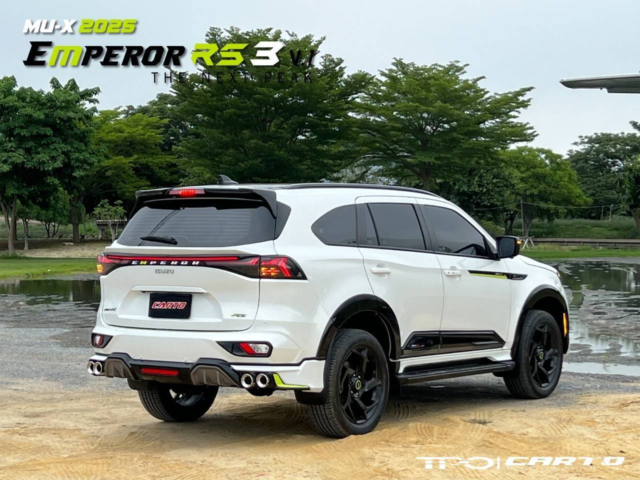 ชุดแต่งสเกิร์ตรอบคัน EMPERROR RS III ( RS ) MU-X 2025