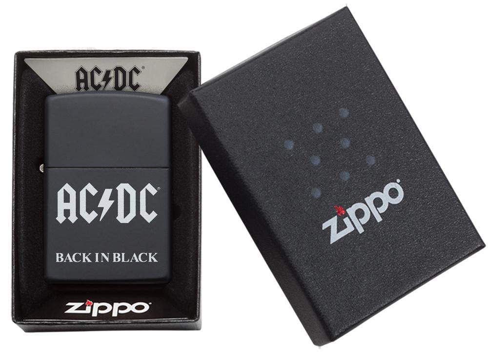 Zippo 49015 AC/DC® black-matte