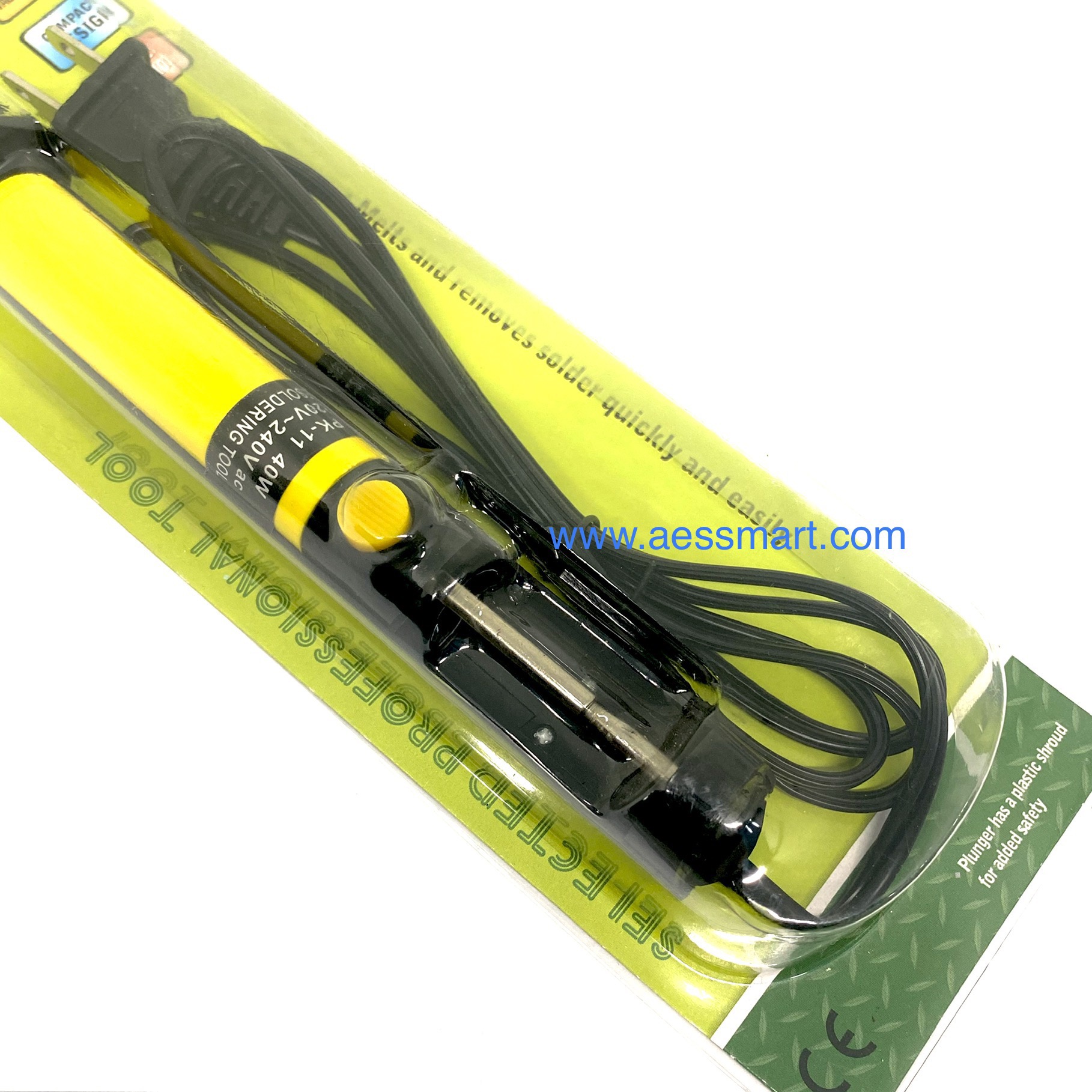 PK-11 : ที่ดูดตะกั่วไฟฟ้า 40W/220-240VAC