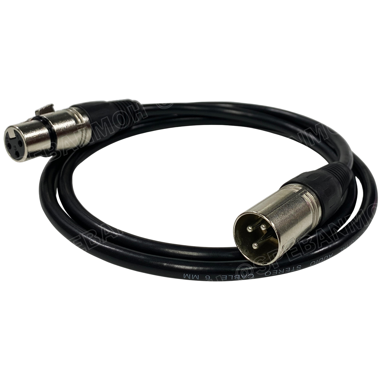 [ 1 เส้น ] SSF-XLR-MF สายสัญญาณ XLR ผู้ ออก XLR เมีย สายสัญญาณ XLR Male to XLR Female Cable แคนนอน สาย STEREO แคนนอน สายไมค์สเตอริโอ สายแจ็คไมค์สเตอริโอ สายสัญญาณสำเร็จรูป Shield Stereo Cable ลวด CCAM แจ็คแคนนอน XLR Canon