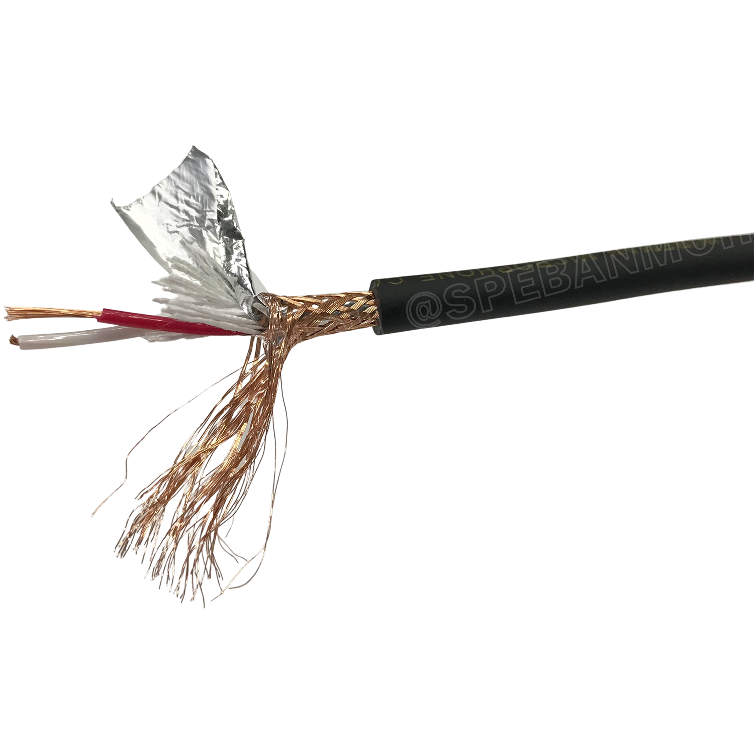 [ 3เมตร ] PR-MIC300 สายไมค์ Wireman Microphone cable stereo 6มม ไมค์Stereo 6 mm Ultra-low noise and high qulaity shielded ชีลรอบ กันสัญญาณรบกวน อย่างดี ทองแดงแท้ Audio Cable For Balance Connecter