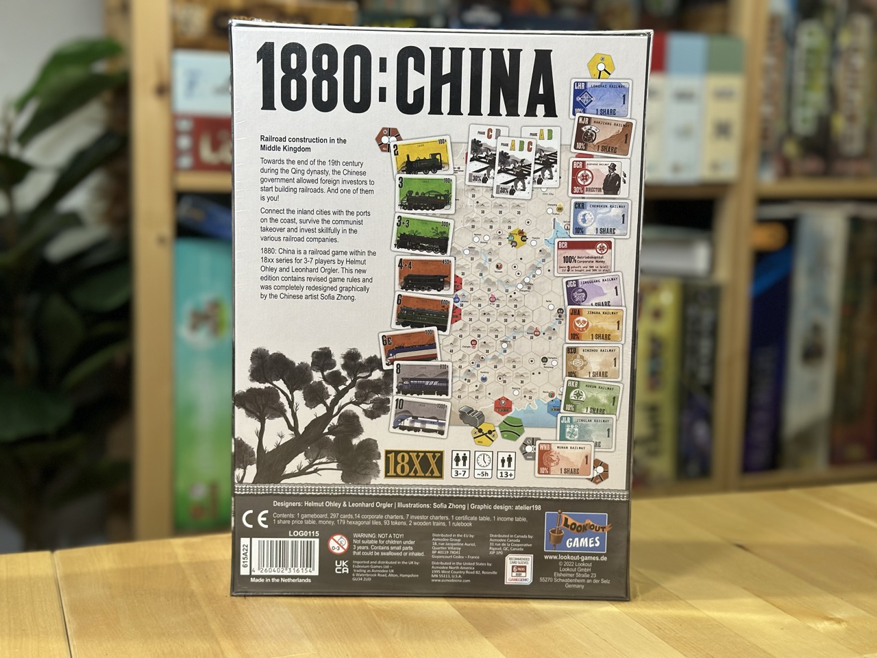 [Pre-Order] 1880: China บุกธุรกิจรถไฟแดนมังกร / 1830: Railways & Robber Barons บอร์ดเกม ของแท้