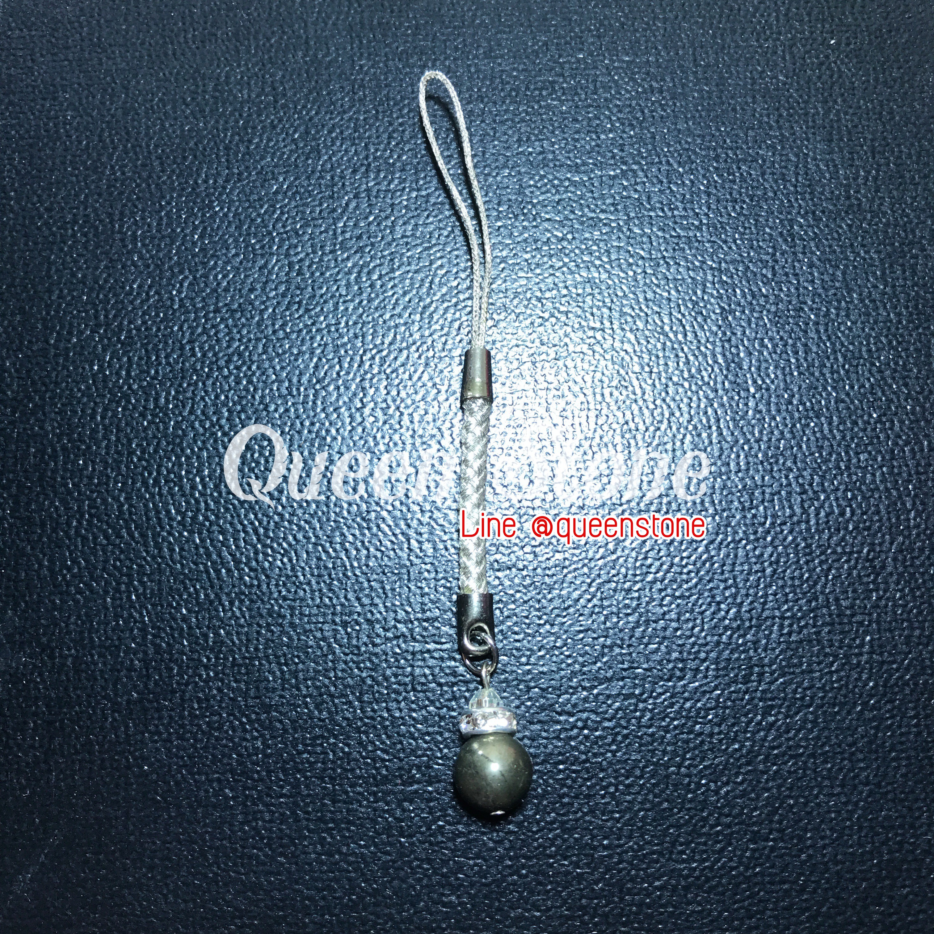 พวงกุญแจไพไรต์ 8 มิล