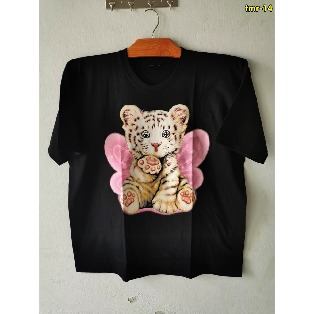 ไซต์ใหญ่ 2-6XL เสื้อยืดคนอ้วน ผู้ชาย คอกลม แขนสั้น สกรีนลาย(13-19)